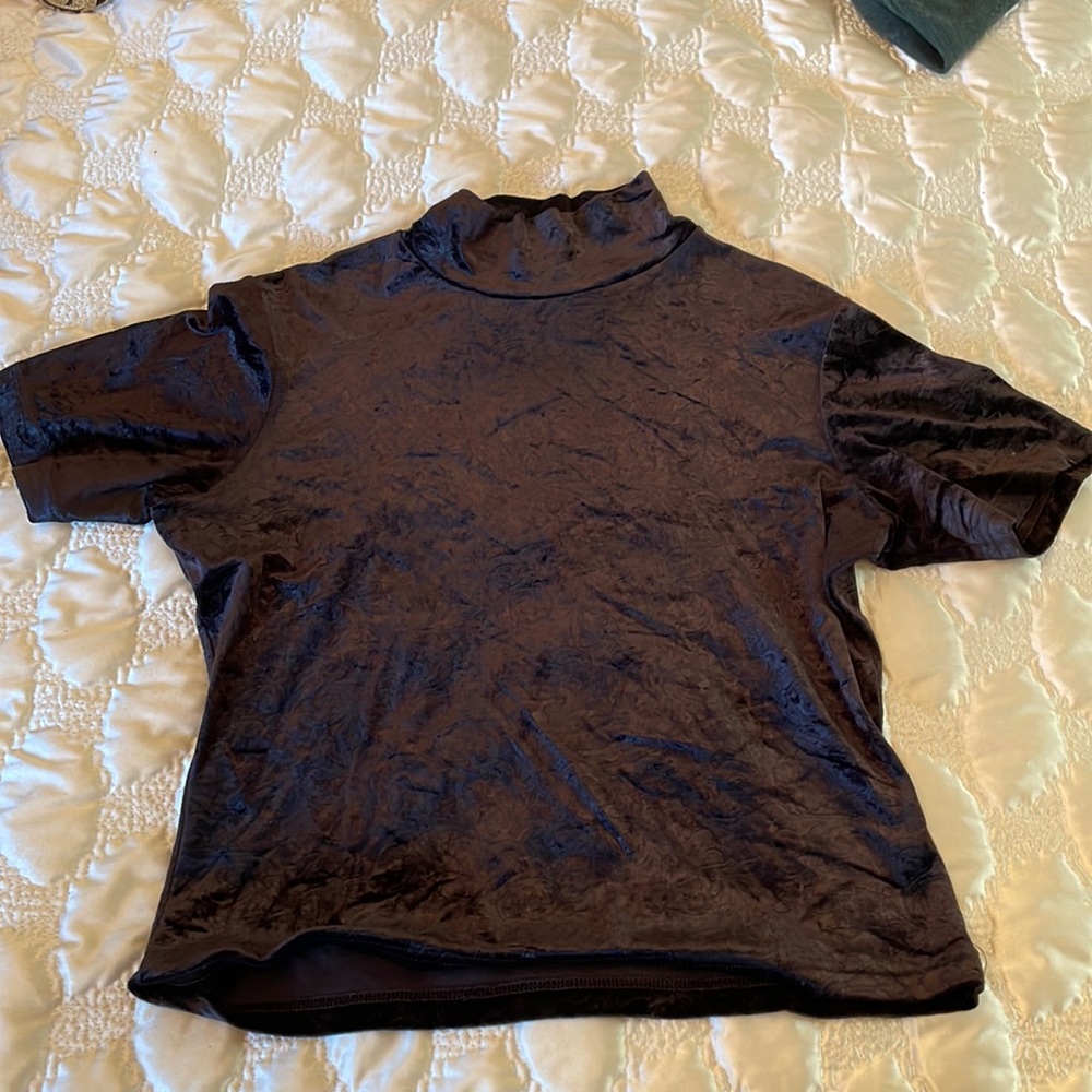 Agenda Crushed Velvet Top